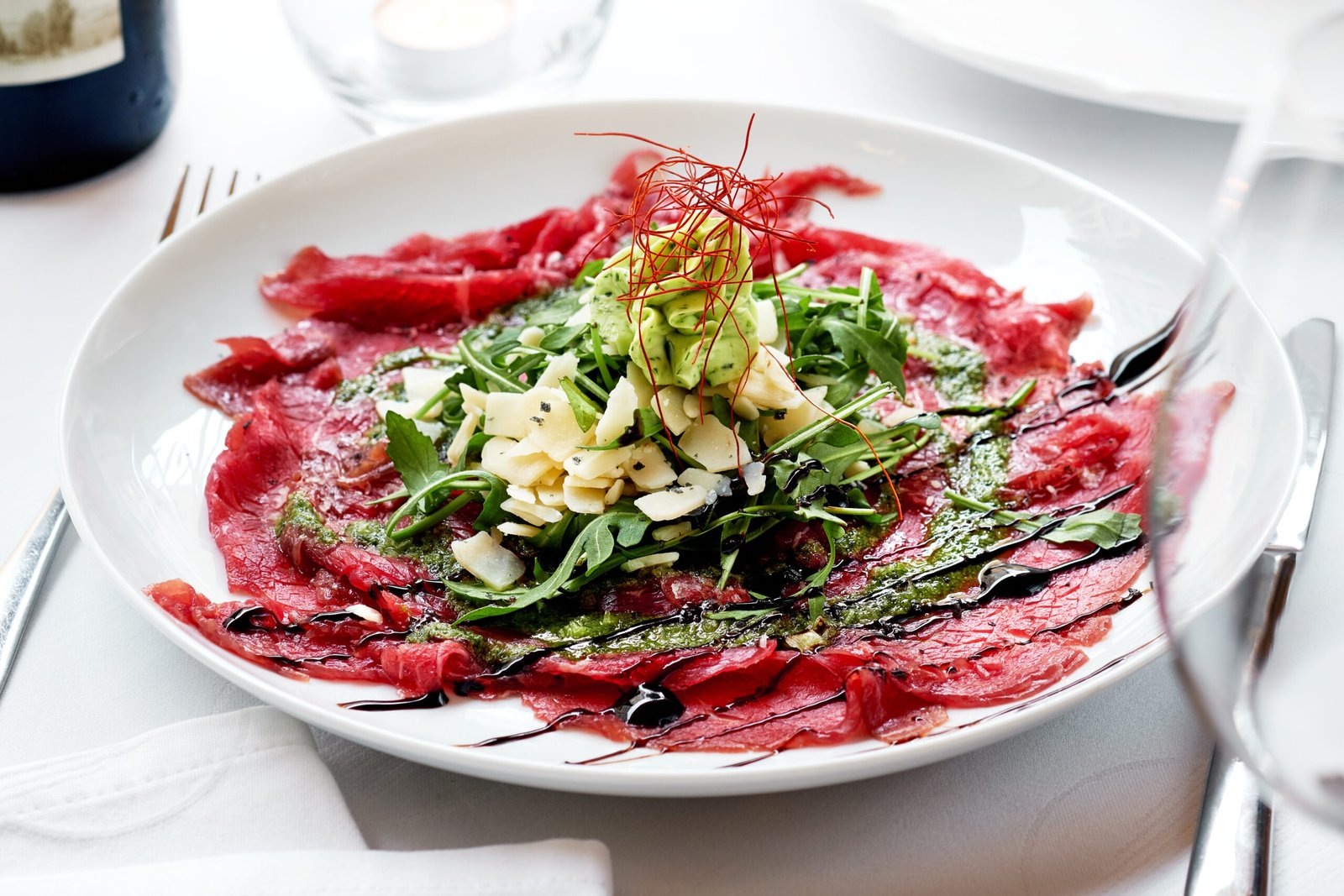 Meat carpaccio